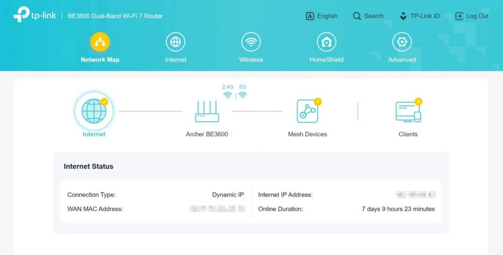 TP-Link Archer BE230 Router Setup
